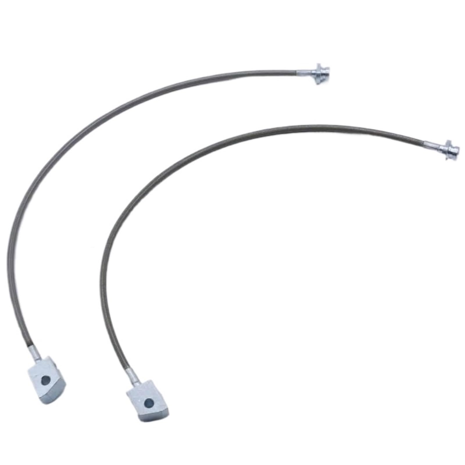 Aqyhsotw One Color 2Pcs 2"-6" Lifts Brake Line Oil Hose Pipe Fit For Nissan Patrol Gq Y60 Gr Gu Y61 Fit For Ford Maverick Da (Y60) Brake Lines Kit