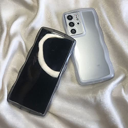 Coque Samsung S22 Plus bouclée ondulée transparente par BSAPP - 4