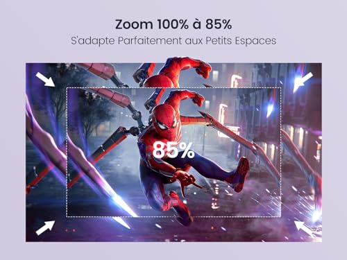 Vidéoprojecteur portable WiMiUS S27 : WiFi Bluetooth 1080p Vidéoprojecteur portable WiMiUS S27 : WiFi Bluetooth 1080p