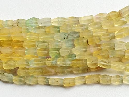 Perles de fluorite jaune naturelle pour remplacer les composants synthétiques de vos bijoux