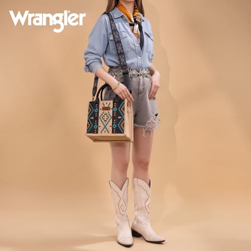 Montana West Wrangler Aztec Tote Bag para mujer miniatura 2