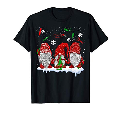 Three Gnomes Nurse Xmas gifts for nurse Camiseta