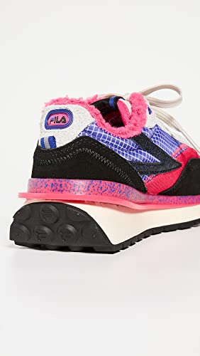 Fila Women's Renno Sneakers, Sparkling Cosmo/Black/Seed, 10 Medium Us #TOP2