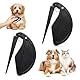 IUHFSIFS 2024 Neues Entfilzungsmesser Katze【Hergestellt Aus Hochwertigem Edelstahl】Pet Knot Opener【Klinge ist Schärfer】【Einzigartige Design】Katzen Verfilztes Fell Entfernen, Pet Knotting Comb