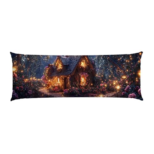 Jo[ X̏ P[X DwO ŔG肪ǂ  Qp Q ӂӂ QԂT|[g ƒp lGΉ O Q body pillow  傫 jp ONbV ܂ 150x50cm m-