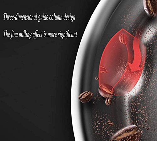 ZOUSHUAIDEDIAN Kaffeemühle Electric - Einfache Touch Kleine und kompakte Klingenmühle - Automatische… – Bild 5