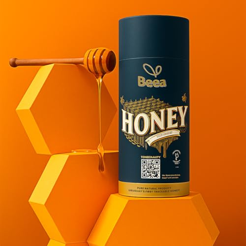Miel cruda uruguaya Beea, pack 2 botellas 8 oz miniatura 4