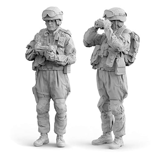Goodmoel 1/35 rysk Commando hartsmodell soldatsats (2 personer) / omonterat och omålat soldat mikrokit/Ja-9029