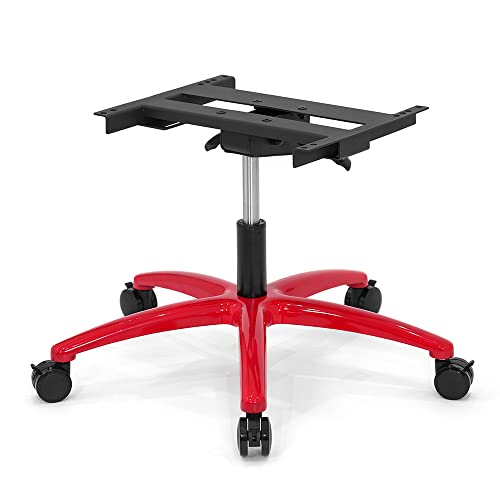 STRASSE ゲーミングチェア チェアベース スタンド オフィスチェア 変換 RECARO レカロ対応 チェア (レッド)