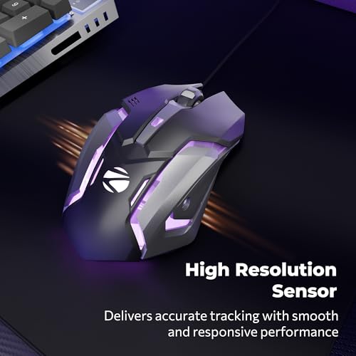 ZEBRONICS Transformer-M Gaming Mouse Black - Image 4