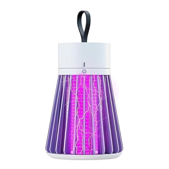 Plug in Mosquito Killer Lamp LED Silent Chemical-Free UV Insect Trap with Fan Suction – Safe Mushroom Design Mosquito Killer for Home - 1 Pcs-image-47