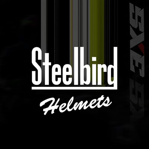 Image of Steelbird SBH 61 SXE X2 ISI and Dot Certified Full Face Helmet for Men and with Inner Silver Sunshield