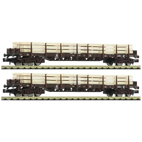 Camions ÖBB Fleischmann 6660048 pour animer les décors de gares miniatures N