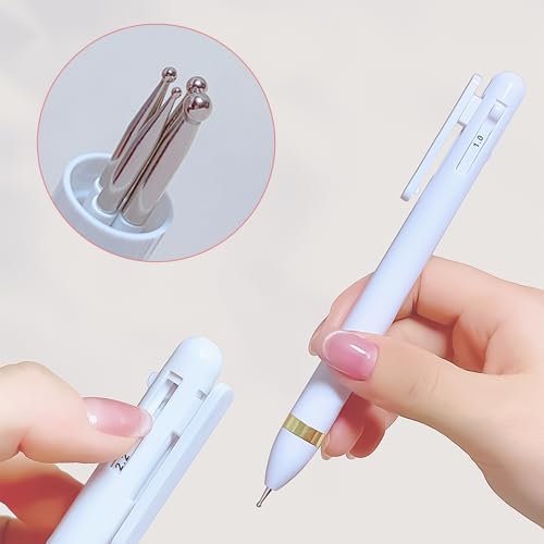 1 ferramenta de pontilhamento de unhas, ferramentas de pontilhamento de unhas para arte de unhas, fe