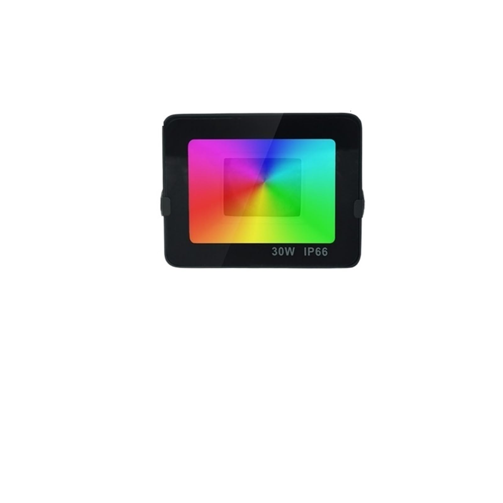 Faretto LED da Esterno, Proiettore da Esterno con riflettore a LED 50/30W Smart Tuya proiettore Impermeabile con Controllo faretto RGB,per Giardino Corridoio Cortile(30W)