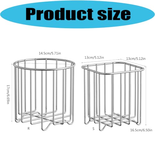 Soporte para bolsas de basura de acero inoxidable y organizador de cocina eficiente 4