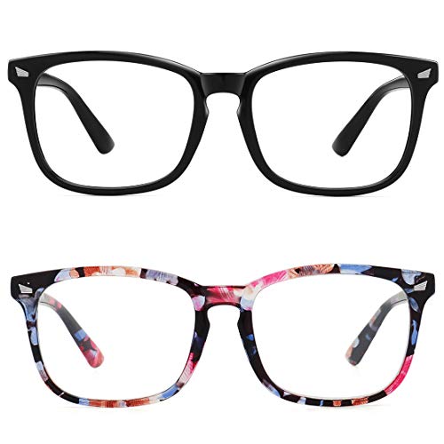 MEETSUN Blue Light Blocking Glasses, Anti Eye Strain Headache (Sleep Better),Computer Reading Glasses