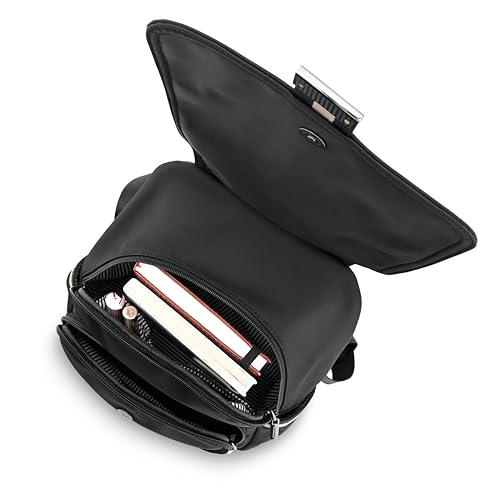 Image of Fastrack Casual Backpack for Girls | Nylon Women's Handbags | Space for 2 Bottle Holder| Ladies Purse Handbag | Backpack for Casual Carry