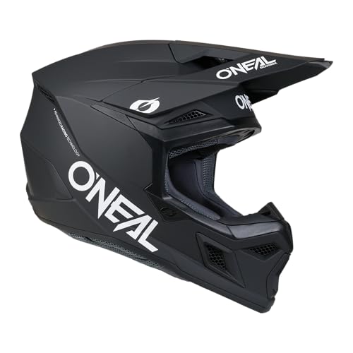 O'NEAL 3 SRS MX Helmet Adult Classic Black White Large by O'NEAL - Image 2