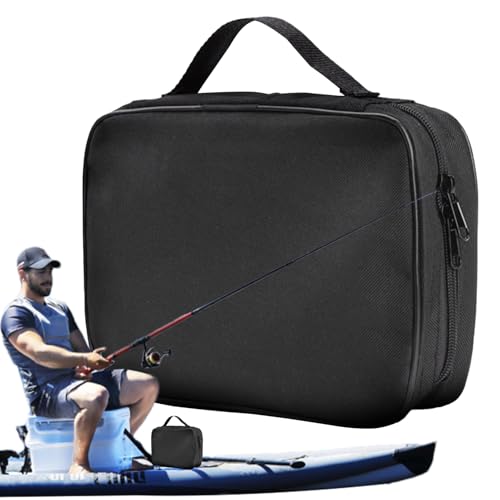 Accessoires de pêche bien rangés grâce au sac station extérieure pour adulte