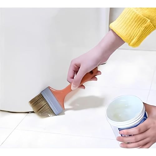 Image of Crack Seal Glue 300g with Brush | Transparent Waterproof Sealant for Roof Leakage | Effective Waterproofing Solution for Pipes, Walls, and Tiles