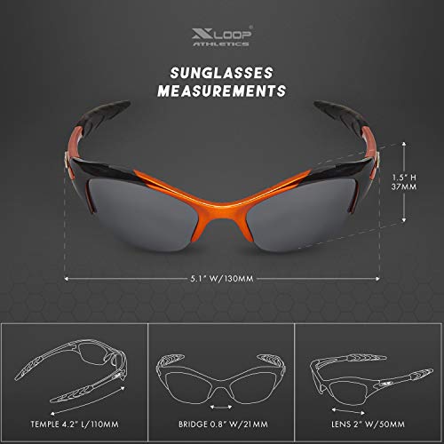 X Loop Kids Sunglasses - Age 2-6 Half Frame Kids Sun Glasses For Boys And Girls - Stylish Little Girl And Little Boy Sunglasses For Outdoor Activities With Uv400 Protection - Toddler Sports Sunglasses #TOP6