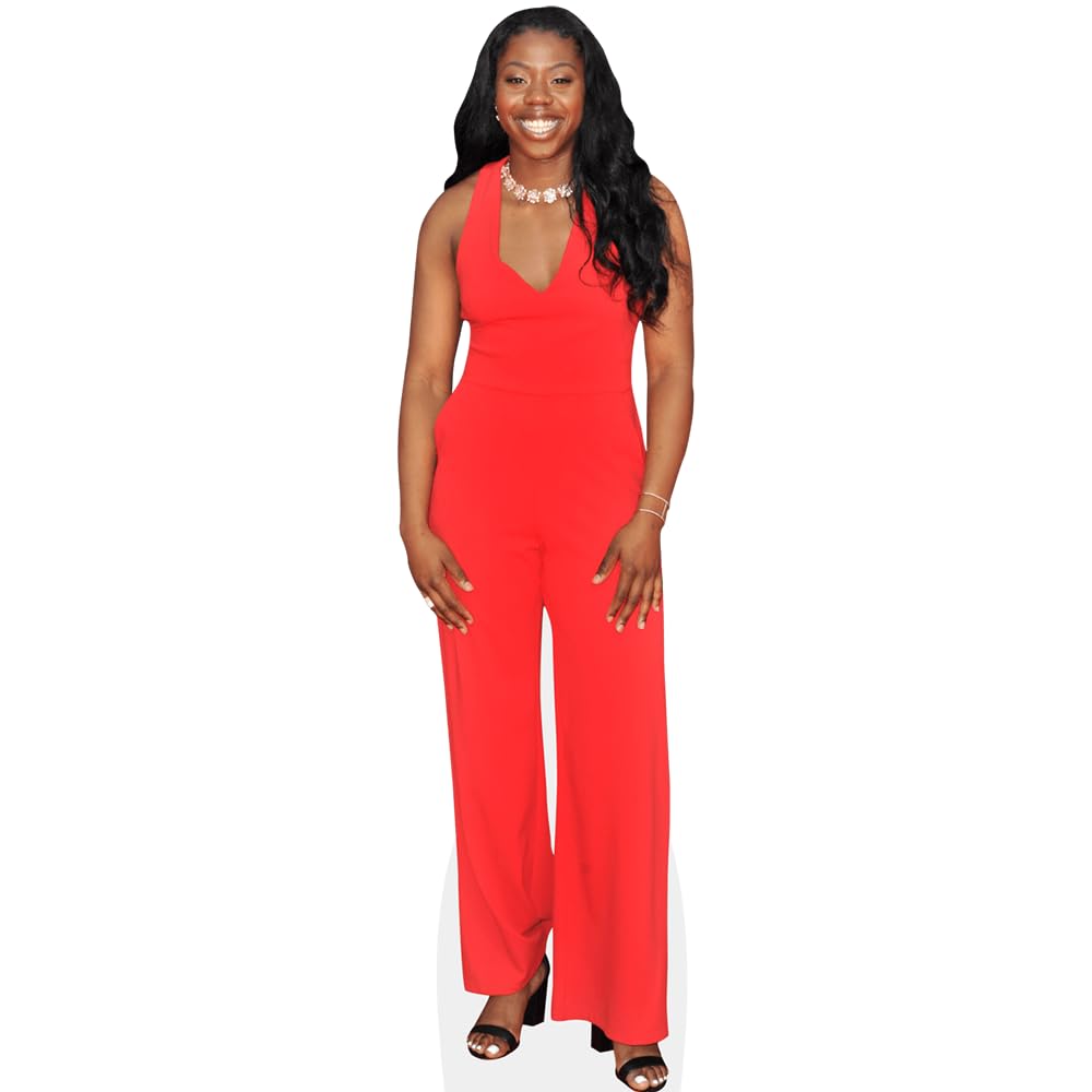 Arike Ogunbowale (Red Jumpsuit) Mini Size Cutout