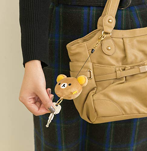 サンエックス リラックマ リールキーホルダー ぬいぐるみ リラックマ AY35801 3枚目