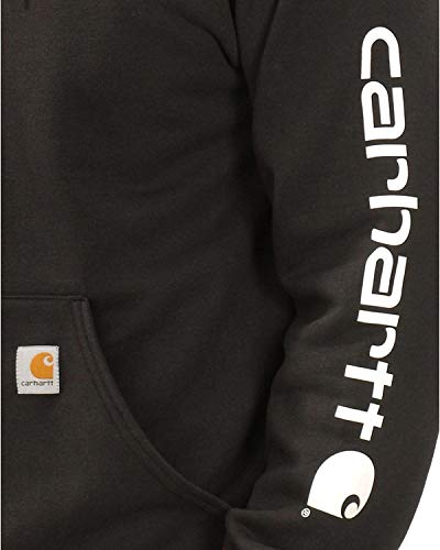 Carhartt .K288.BLK.S006 Men'S Loose Fit Midweight Logo Sleeve Graphic Sweatshirt thumb #1