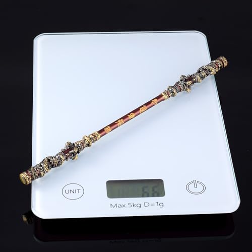 Black Myth :Wu Kong Bronzecloud Staff Moneyking Ruyi Jingubang Bo Staffs Fidget Desk Decoration Game Collection Gift (Jingubang 9'' Brzone)