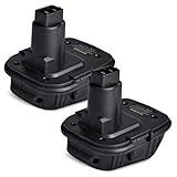 KUNLUN DCA1820 Converters Replace for DEWALT 18V to 20V Battery Adapter, Convert Dewalt 20V Lithium...