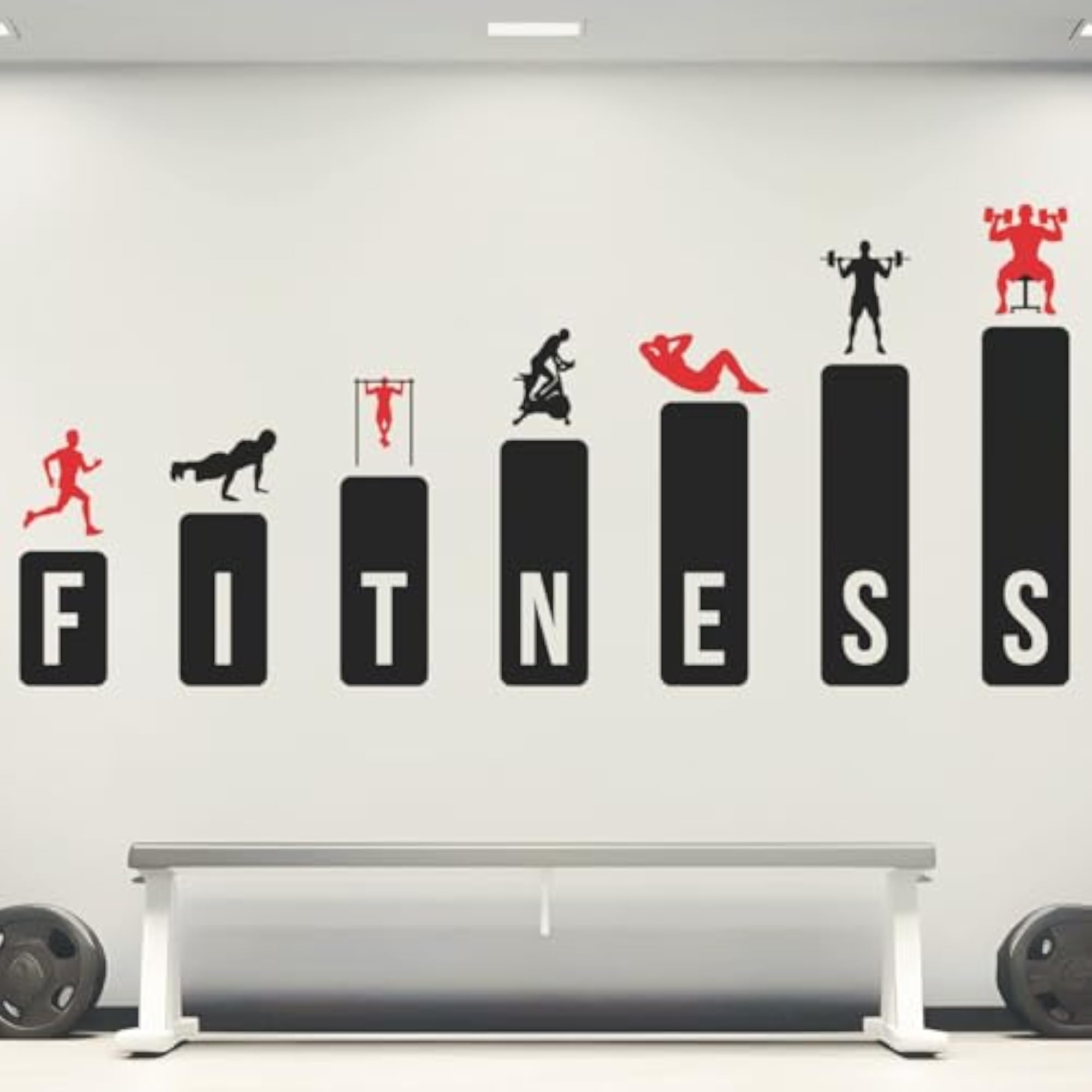 Gym - Fitness - Workout Wall Sticker