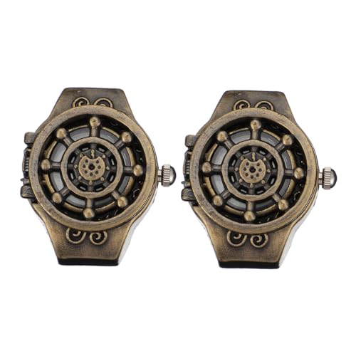 GLSTOY 2�� �S�[�X�g�w�b�h�����O�E�H�b�` rings watch jewelry ���b�` ���v �����̂��߂̃t�@�b�V�����E�H�b�` �t�@�b�V�����E�H�b�`�����O �W���G���[�E�H�b�` ��������