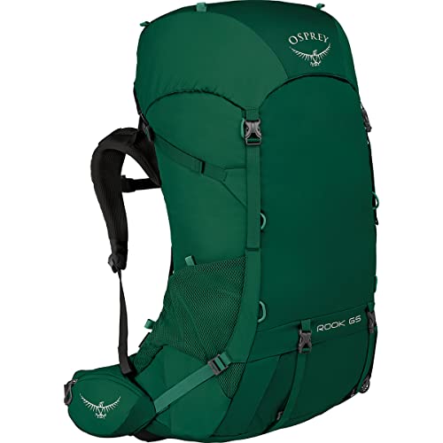 Osprey Rook 65L Men's Backpacking Backpack, Mallard Green