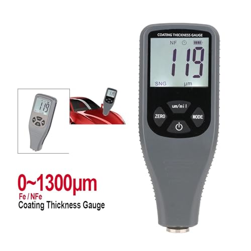 Medidor de Espesor de Pintura Automotriz 0-1300μm miniatura 2