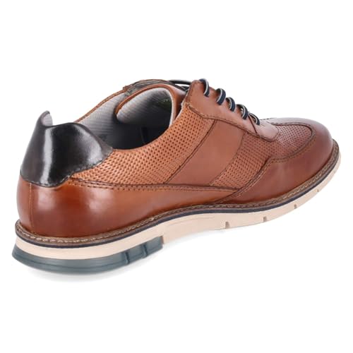 Bugatti sneaker hommes baskets à lacets confortables avec semelle amovible - 4