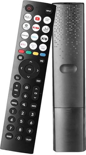 Universal Fernbedienung Kompatibel mit Hisense TV Fernbedienung Ersatz für Hisense VIDAA TV