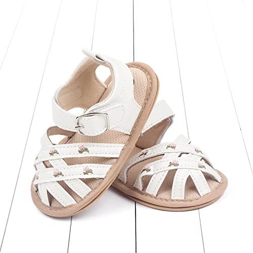 Summer Children Infant Toddler Shoes Girls Sandals Hollow Vamp Design Buckle Breathable And Kids Rainbow Flip Flops4