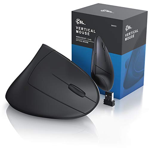Bluetooth Maus CSL Computer Optische Wireless Kabellos Funk Maus