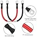 Battery Cable 4 Gauge 1FT, 4AWG Battery Power Inverter Cables (1 Positive & 1 Negative) with 5/16