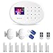 Produktbild Profi WLAN Funk Alarmanlagenset Model W-20.WiFi-Smarthome vom Fachhändler KEPPSECURE- GSM & WiFi Alarmanlage mit Bewegungsmelder und weiterem Zubehör
