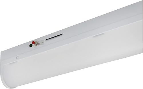 Miniatura 11 de Sunlite 85464 - Tira de luz LED de 2 pies, seleccionable de potencia 15W/20W/25W, 120-277 voltios, 1950/2600/3250 lúmenes, color seleccionable