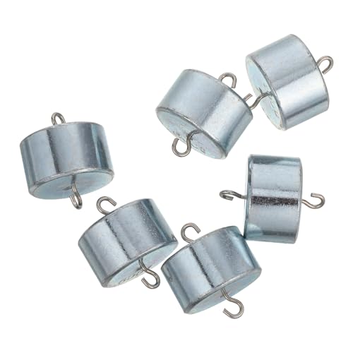 Poids d'étalonnage avec crochet en fer lot de 6 masses de 100g pour laboratoire de physique