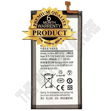 Image of Original EB-BG975ABU Battery for Samsung Galaxy S10 Plus G975F G975U G975W G9750 Battery with 6 Month Warranty*** (Y00000197)