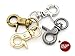 CRAFTMEMORE Lobster Claw Clasps Trigger Snap Hooks 1 1/4