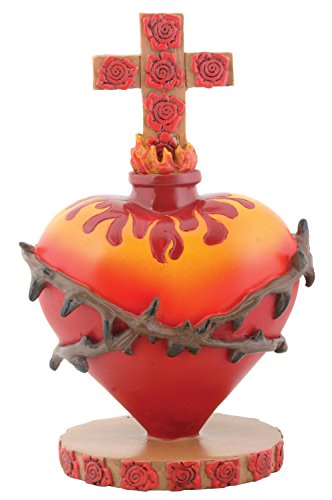 Estatua Day of The Dead Sacred Heart of Jesus miniatura 1
