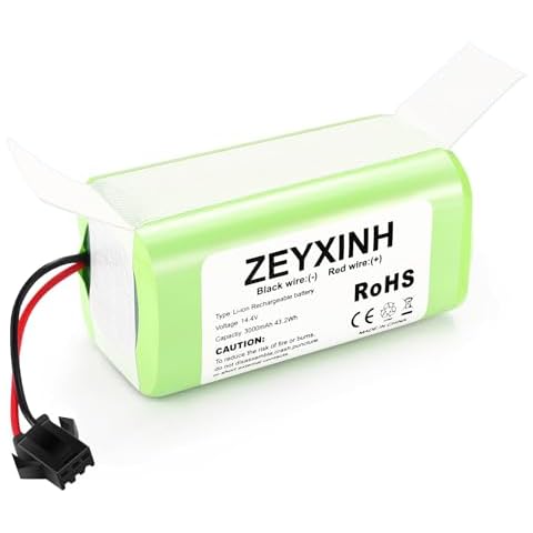 14.4V 3000mAh Replacement Battery for Ecovacs and Eufy Cover