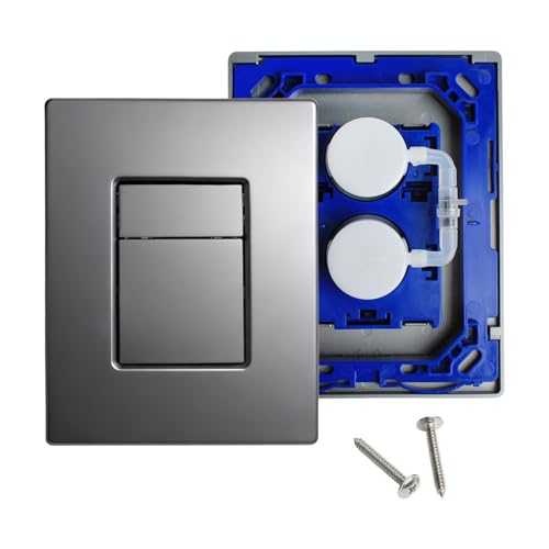 Panel de descarga de inodoro para cisterna empotrada GD2 placa de ABS repuesto 38732 2