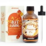 Pumpkin Pie Fragrance Oil 4 Fl Oz (120ml), ARVIDSSON Pumpkin Spice Essential Oil, Natural Pumpkin Pie Oil for Diffusers, Fall Essential Oil for Candle Making, Cozy Autmun Scented Oil