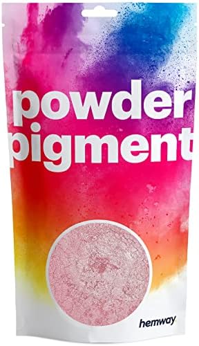 Hemway Yellow UV Fluorescent Pigment Powder Colour Luxury Sparkle Dye Metallic Pigments for Epoxy Resin, Polyurethane Paint and Cement - 50g